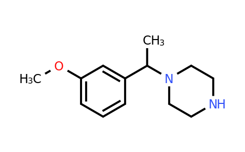 CAS 517856-21-2 | 1-[1-(3-Methoxyphenyl)ethyl]piperazine