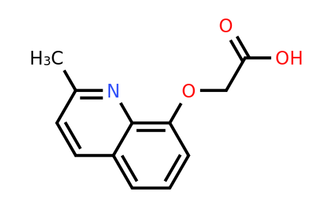 CAS 5180-87-0 | 2-((2-Methylquinolin-8-yl)oxy)acetic acid