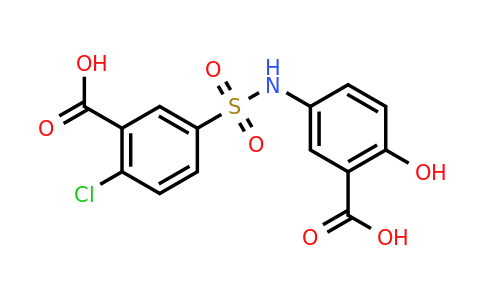 CAS 518053-68-4 | 5-(3-carboxy-4-chlorobenzenesulfonamido)-2-hydroxybenzoic acid