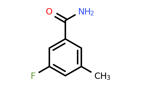 CAS 518070-23-0 | 3-Fluoro-5-methylbenzamide