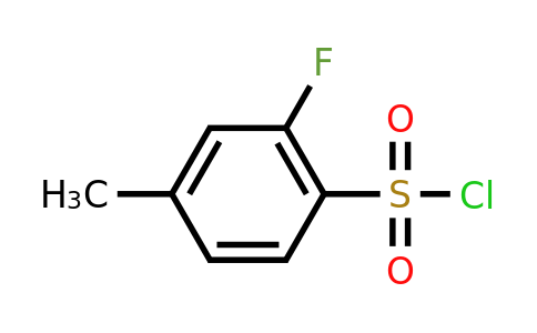 CAS 518070-29-6 | 2-fluoro-4-methylbenzene-1-sulfonyl chloride