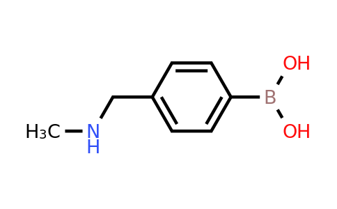 CAS 518336-26-0 | (4-((Methylamino)methyl)phenyl)boronic acid