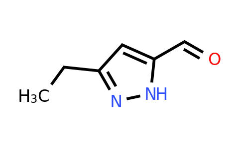 CAS 518357-38-5 | 3-Ethyl-1H-pyrazole-5-carbaldehyde