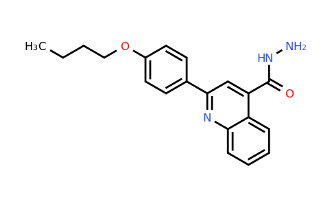 CAS 51842-80-9 | 2-(4-Butoxyphenyl)quinoline-4-carbohydrazide