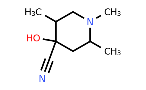 CAS 51871-79-5 | 4-Hydroxy-1,2,5-trimethylpiperidine-4-carbonitrile