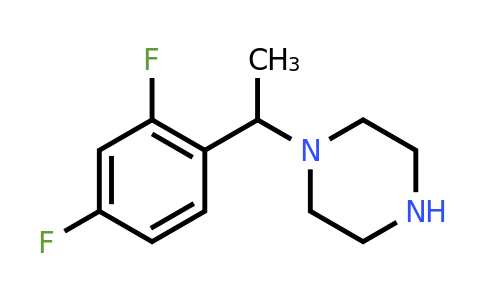 CAS 518972-07-1 | 1-[1-(2,4-Difluorophenyl)ethyl]piperazine