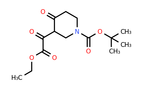 CAS 518990-24-4 | Tert-butyl 3-(2-ethoxy-2-oxoacetyl)-4-oxopiperidine-1-carboxylate