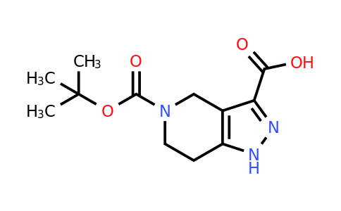 CAS 518990-56-2 | 5-(Tert-butoxycarbonyl)-4,5,6,7-tetrahydro-1H-pyrazolo[4,3-C]pyridine-3-carboxylic acid