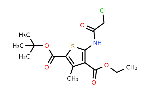 CAS 519016-62-7 | 2-tert-Butyl 4-ethyl 5-(2-chloroacetamido)-3-methylthiophene-2,4-dicarboxylate