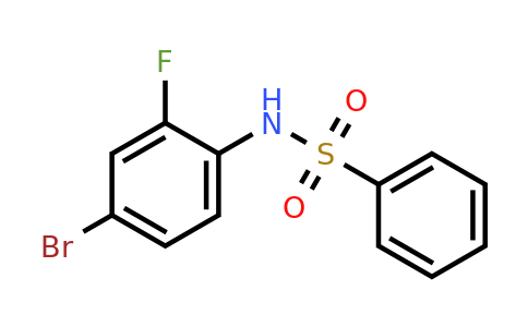 CAS 519017-71-1 | N-(4-Bromo-2-fluorophenyl)benzenesulfonamide