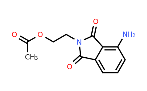 CAS 519019-57-9 | 2-(4-Amino-1,3-dioxoisoindolin-2-yl)ethyl acetate