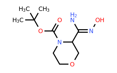 CAS 519031-82-4 | 4-Morpholinecarboxylic acid, 3-[(Z)-amino(hydroxyimino)methyl]-, 1,1-dimethylethyl ester
