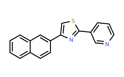 CAS 519151-61-2 | 3-[4-(naphthalen-2-yl)-1,3-thiazol-2-yl]pyridine