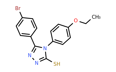 CAS 519151-99-6 | 5-(4-bromophenyl)-4-(4-ethoxyphenyl)-4H-1,2,4-triazole-3-thiol