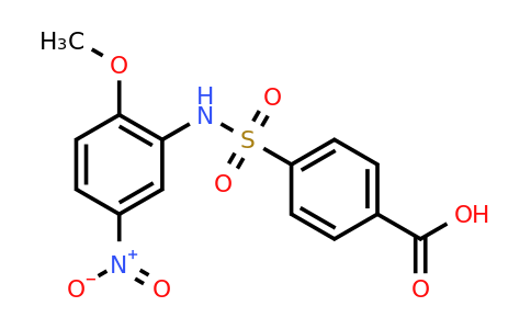 CAS 519152-08-0 | 4-[(2-methoxy-5-nitrophenyl)sulfamoyl]benzoic acid