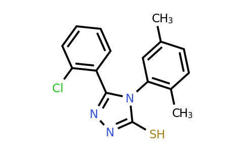 CAS 519152-66-0 | 5-(2-chlorophenyl)-4-(2,5-dimethylphenyl)-4H-1,2,4-triazole-3-thiol
