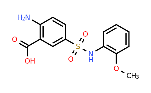 CAS 519153-00-5 | 2-amino-5-[(2-methoxyphenyl)sulfamoyl]benzoic acid
