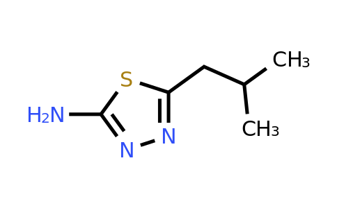 CAS 52057-89-3 | 5-(2-methylpropyl)-1,3,4-thiadiazol-2-amine