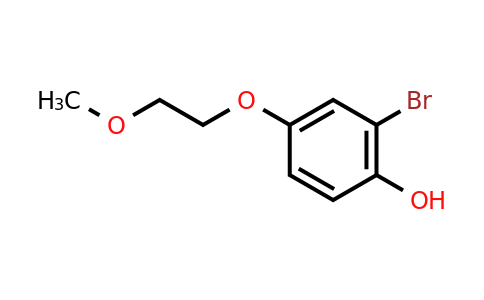 CAS 52076-14-9 | 2-Bromo-4-(2-methoxy-ethoxy)-phenol