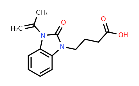 4-(3-Isopropenyl-2-oxo-2,3-dihydro-1H-1,3-benzimidazol-1-YL)butanoic acid