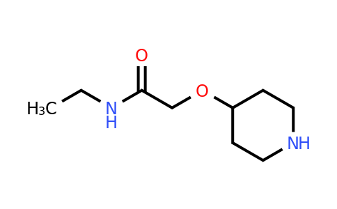 CAS 521074-81-7 | N-Ethyl-2-(4-piperidinyloxy)acetamide