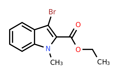 CAS 521276-41-5 | ethyl 3-bromo-1-methyl-indole-2-carboxylate