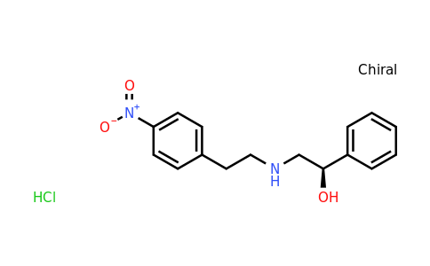 CAS 521284-21-9 | (R)-2-((4-Nitrophenethyl)amino)-1-phenylethanol hydrochloride
