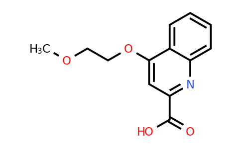 CAS 52144-36-2 | 4-(2-methoxyethoxy)quinoline-2-carboxylic acid