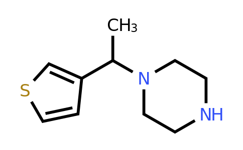 CAS 521913-92-8 | 1-[1-(thiophen-3-yl)ethyl]piperazine