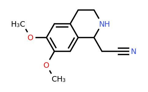 CAS 52244-06-1 | (6,7-Dimethoxy-1,2,3,4-tetrahydro-isoquinolin-1-YL)-acetonitrile