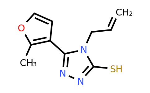 4-Allyl-5-(2-methylfuran-3-yl)-4H-1,2,4-triazole-3-thiol