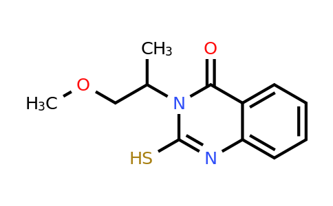 CAS 522606-40-2 | 3-(1-methoxypropan-2-yl)-2-sulfanyl-3,4-dihydroquinazolin-4-one