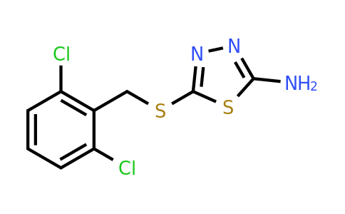 CAS 522606-61-7 | 5-{[(2,6-dichlorophenyl)methyl]sulfanyl}-1,3,4-thiadiazol-2-amine