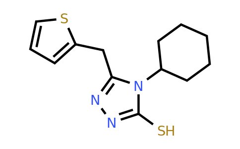 CAS 522606-85-5 | 4-cyclohexyl-5-[(thiophen-2-yl)methyl]-4H-1,2,4-triazole-3-thiol
