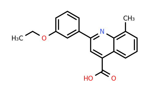 CAS 522620-92-4 | 2-(3-Ethoxyphenyl)-8-methylquinoline-4-carboxylic acid