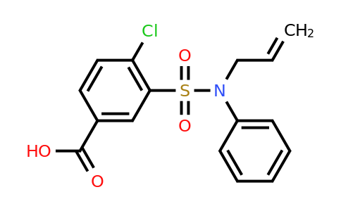 CAS 522624-48-2 | 4-chloro-3-[phenyl(prop-2-en-1-yl)sulfamoyl]benzoic acid