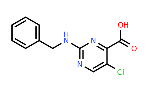 CAS 522627-72-1 | 2-(Benzylamino)-5-chloropyrimidine-4-carboxylic acid