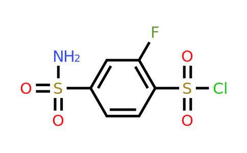 CAS 52295-72-4 | 2-Fluoro-4-sulfamoylbenzene-1-sulfonyl chloride