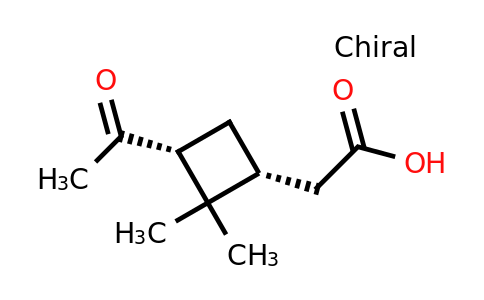 CAS 52305-34-7 | 2-[(1R,3R)-3-acetyl-2,2-dimethylcyclobutyl]acetic acid