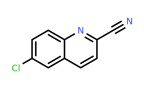 CAS 52313-35-6 | 6-Chloroquinoline-2-carbonitrile