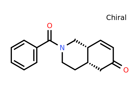 CAS 52346-14-2 | (4AS,8aS)-2-benzoyl-1,3,4,4a,5,8a-hexahydroisoquinolin-6(2H)-one