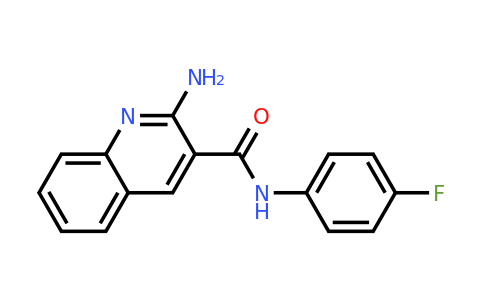 CAS 524036-16-6 | 2-Amino-N-(4-fluorophenyl)quinoline-3-carboxamide