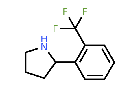 CAS 524674-04-2 | 2-(2-(Trifluoromethyl)phenyl)pyrrolidine