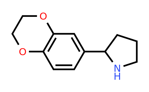 CAS 524674-08-6 | 2-(2,3-dihydro-1,4-benzodioxin-6-yl)pyrrolidine