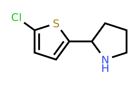 2-(5-chlorothiophen-2-yl)pyrrolidine