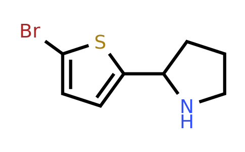 CAS 524674-43-9 | 2-(5-Bromo-thiophen-2-yl)-pyrrolidine