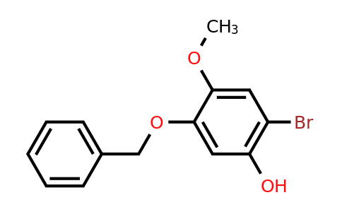CAS 524713-42-6 | 5-(Benzyloxy)-2-bromo-4-methoxyphenol