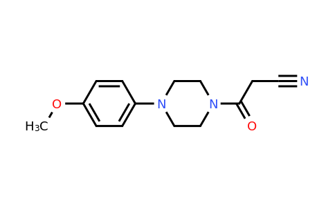 CAS 524926-44-1 | 3-[4-(4-methoxyphenyl)piperazin-1-yl]-3-oxopropanenitrile