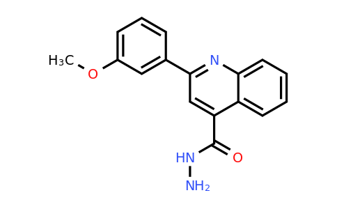 CAS 524927-22-8 | 2-(3-Methoxyphenyl)quinoline-4-carbohydrazide
