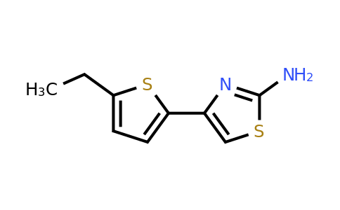 CAS 524932-70-5 | 4-(5-ethylthiophen-2-yl)-1,3-thiazol-2-amine